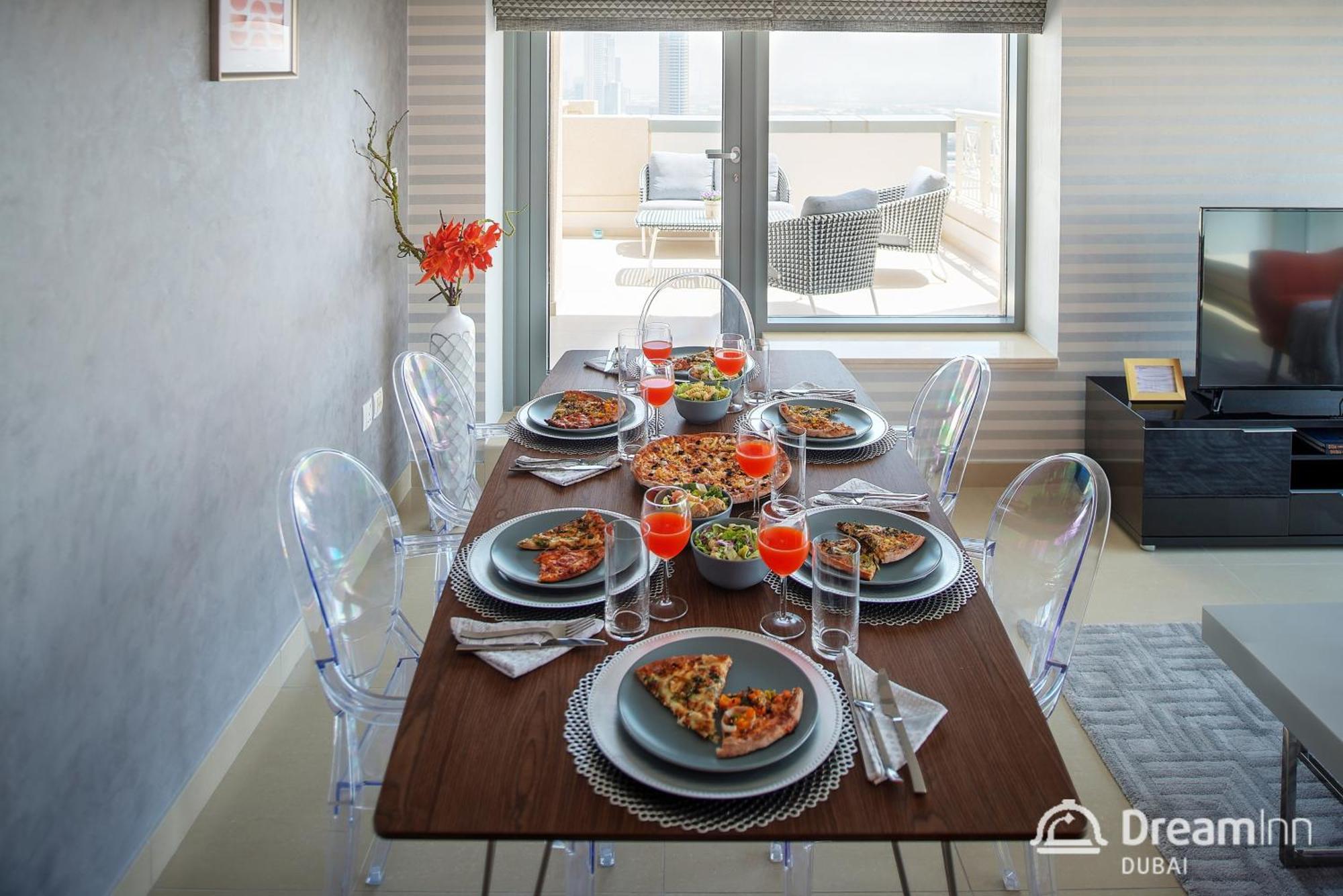 דובאי Dream Inn - Apartment With Private Terrace, 29 Boulevard Downtown מראה חיצוני תמונה